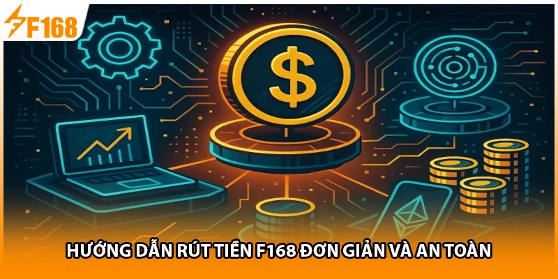 Hướng dẫn rút tiền F168 đơn giản và an toàn